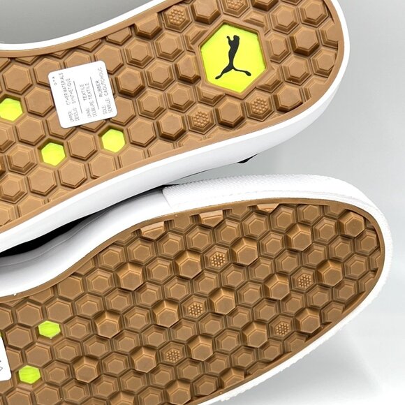 Puma Womens Size 11 Tustin Fusion Black White Spikeless Golf Shoes - Picture 11 of 14